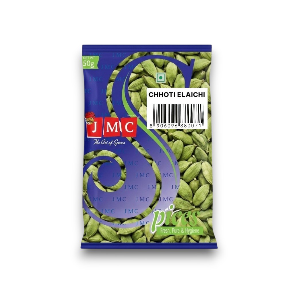 JMC Choti Elaichi Green Cardamom 50g Front
